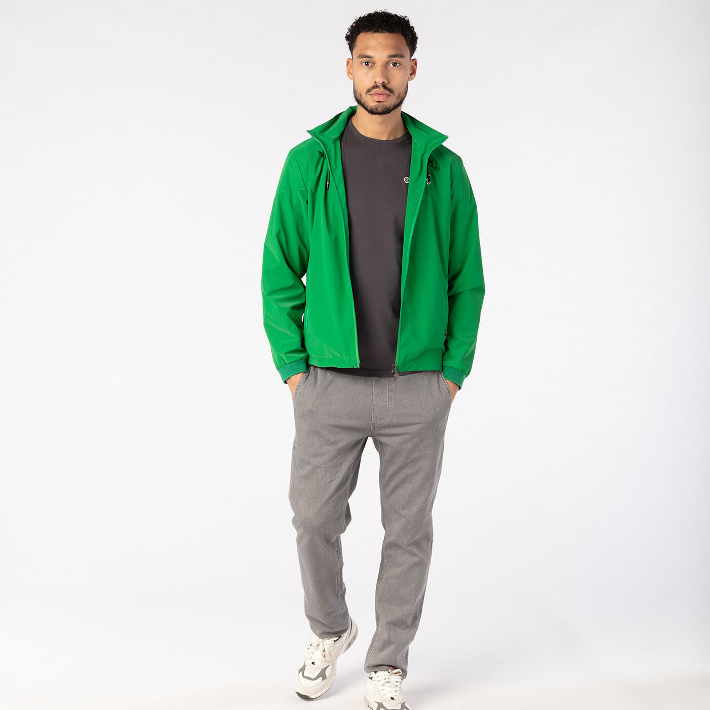 Veste coupe-vent vert Gazon PLAY