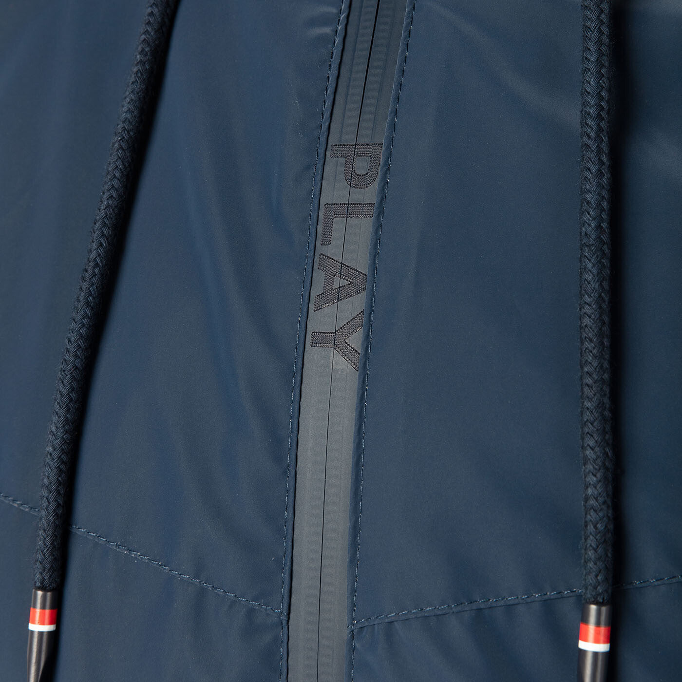 Veste longue coupe-vent bleu marine PLAY