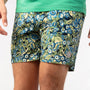 Short de bain imprimé floral