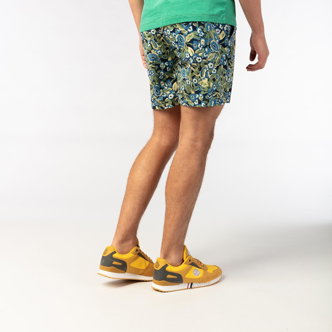 Short de bain imprimé floral