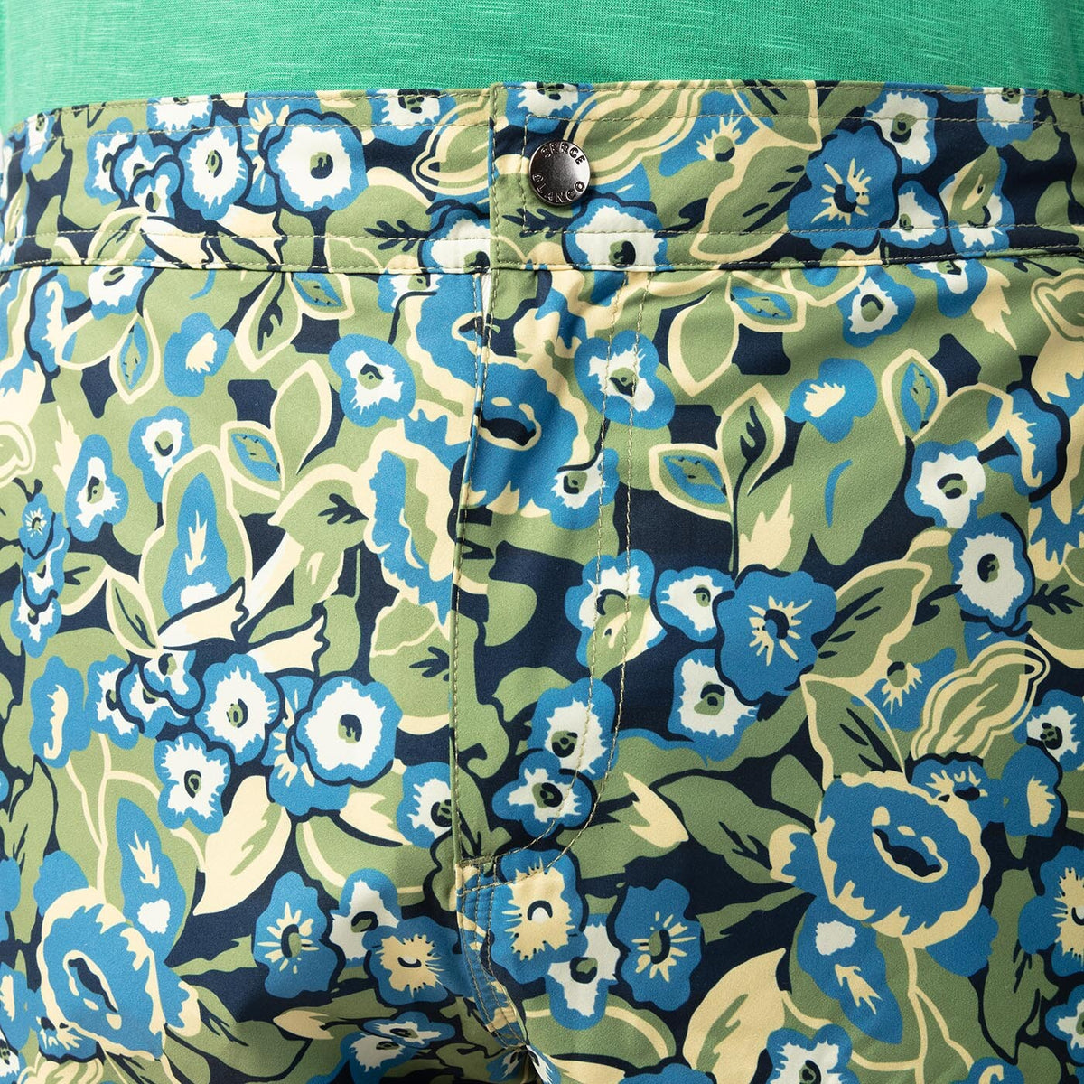 Short de bain imprimé floral