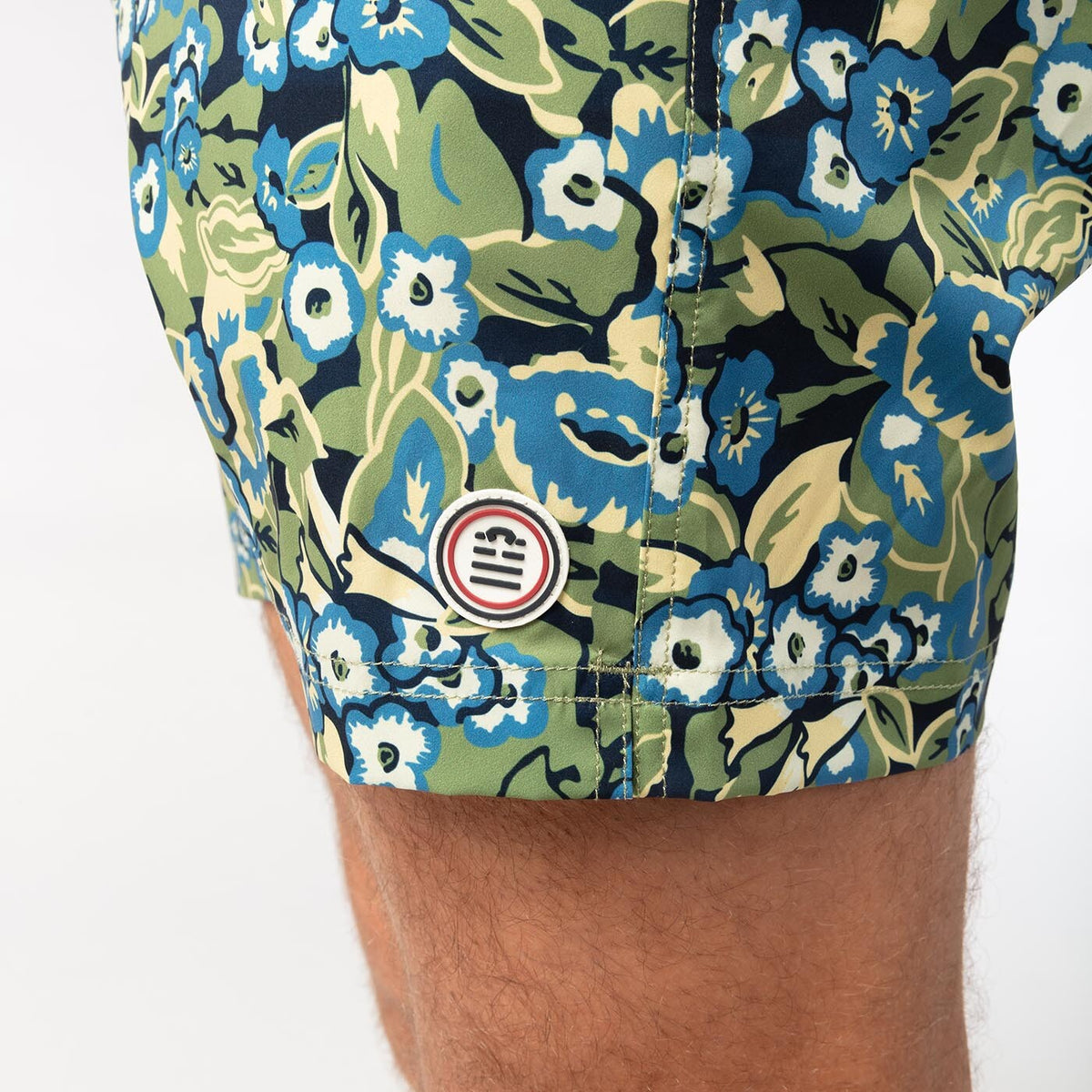 Short de bain imprimé floral