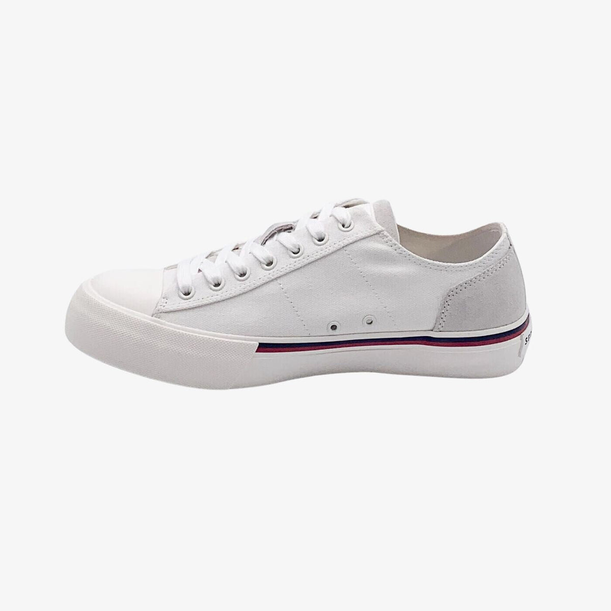 Sneakers Sergy en toile blanche