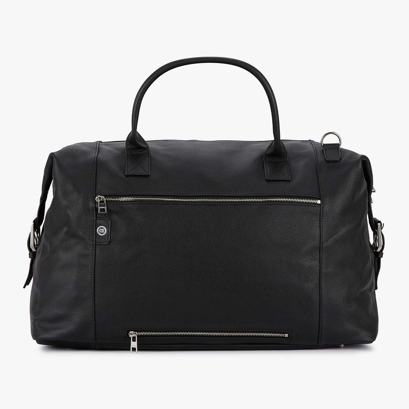 Sac de voyage London en cuir noir