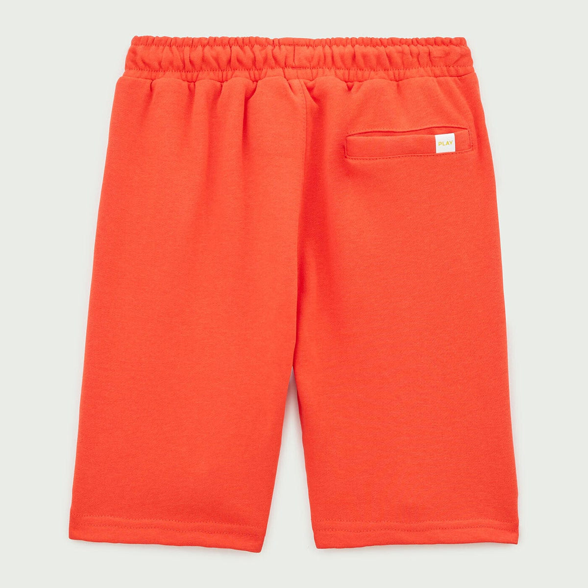 Bermuda en molleton orange Junior