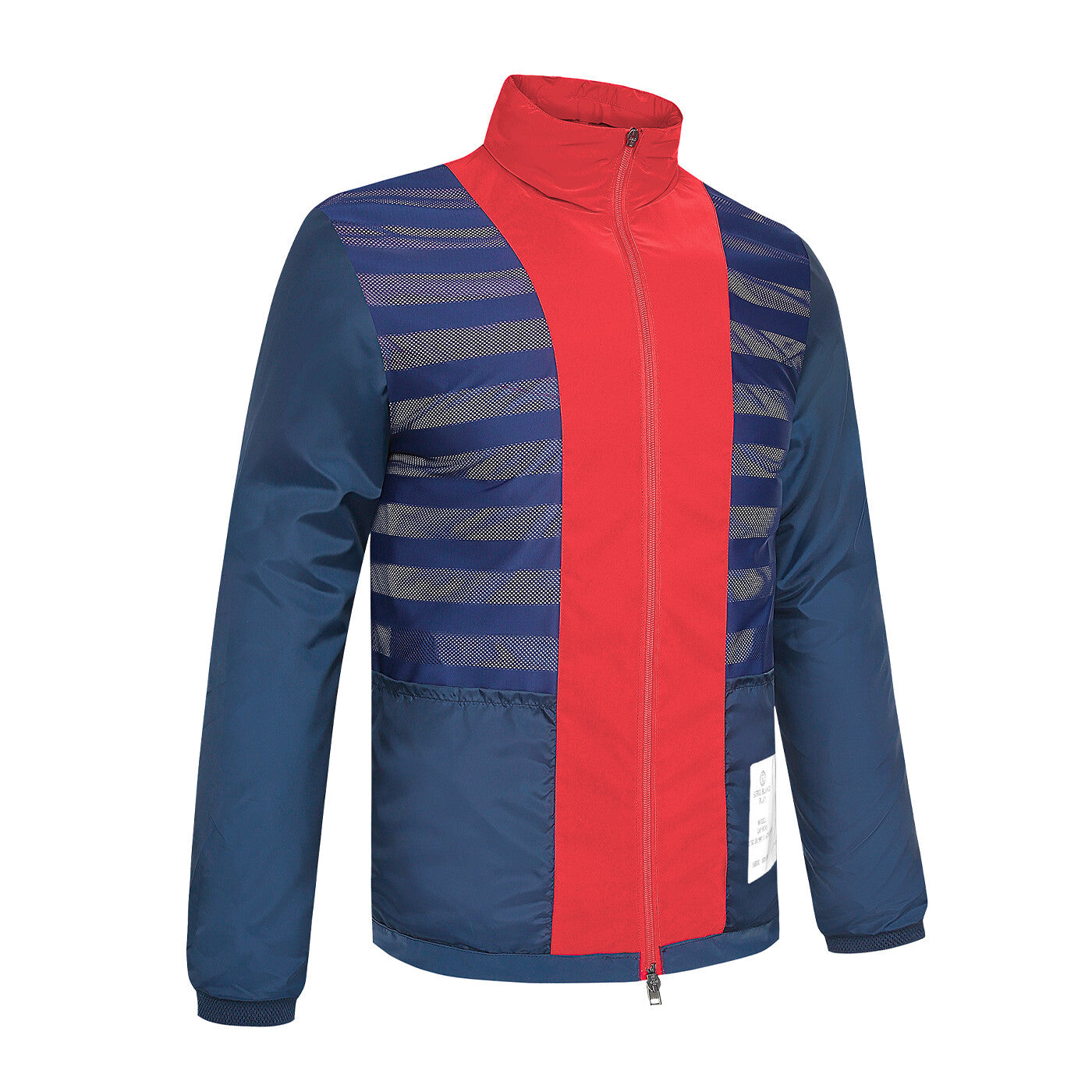 Veste coupe-vent Junior bicolore bleu marine