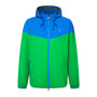 Veste coupe-vent Junior bicolore vert gazon