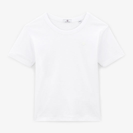 T-shirt Junior en jersey blanc