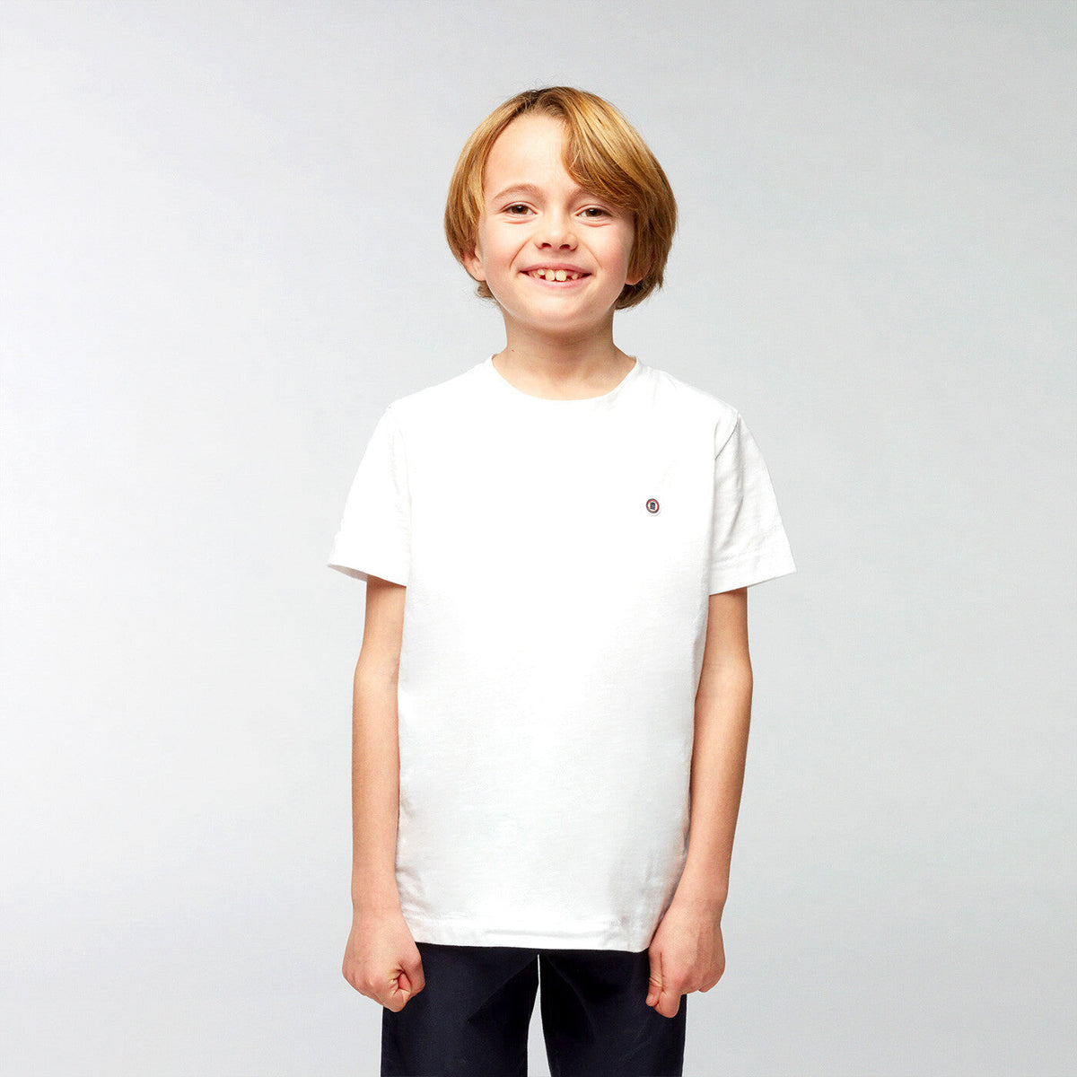 T-shirt Junior en jersey blanc