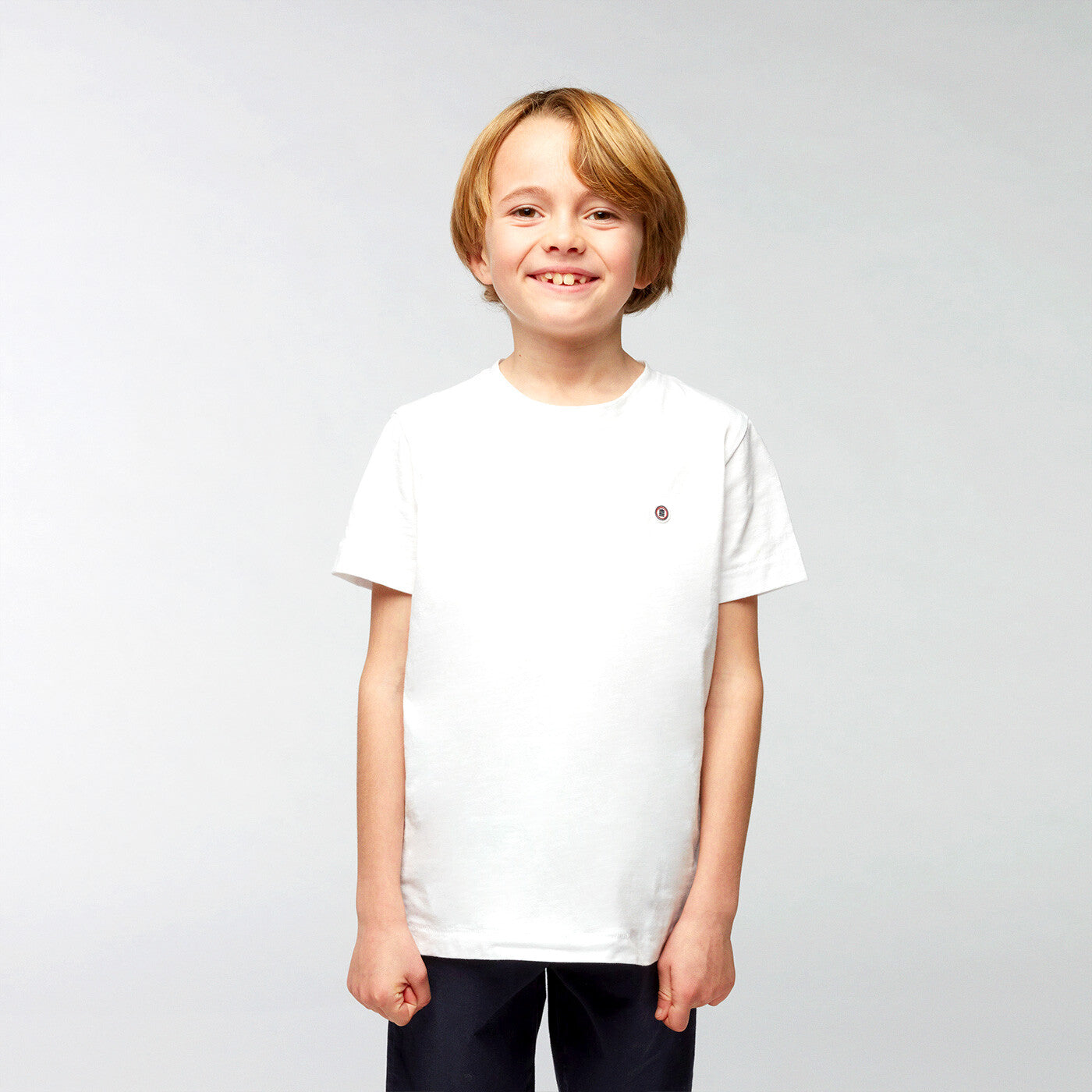 T-shirt Junior en jersey blanc