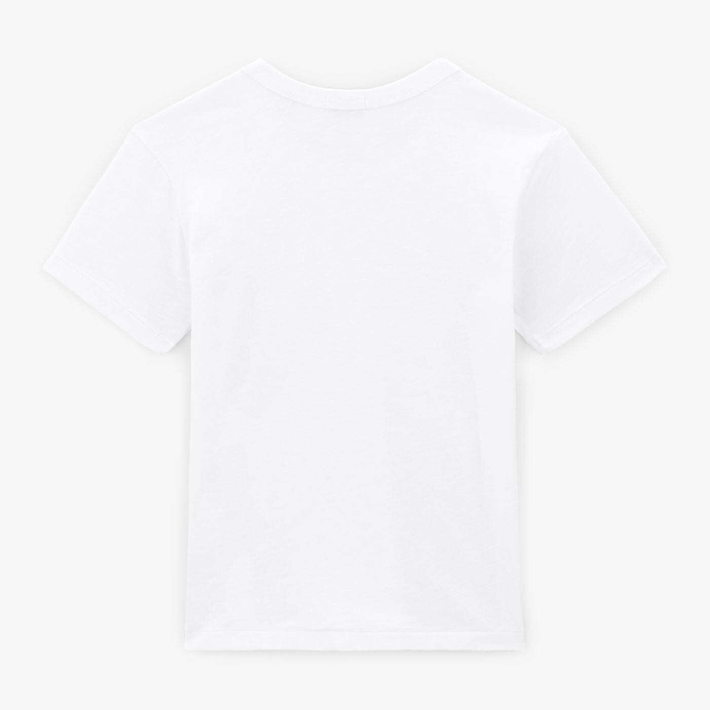 T-shirt Junior en jersey blanc