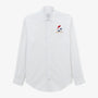 Chemise brodée Rugby Nation FRANCE blanche