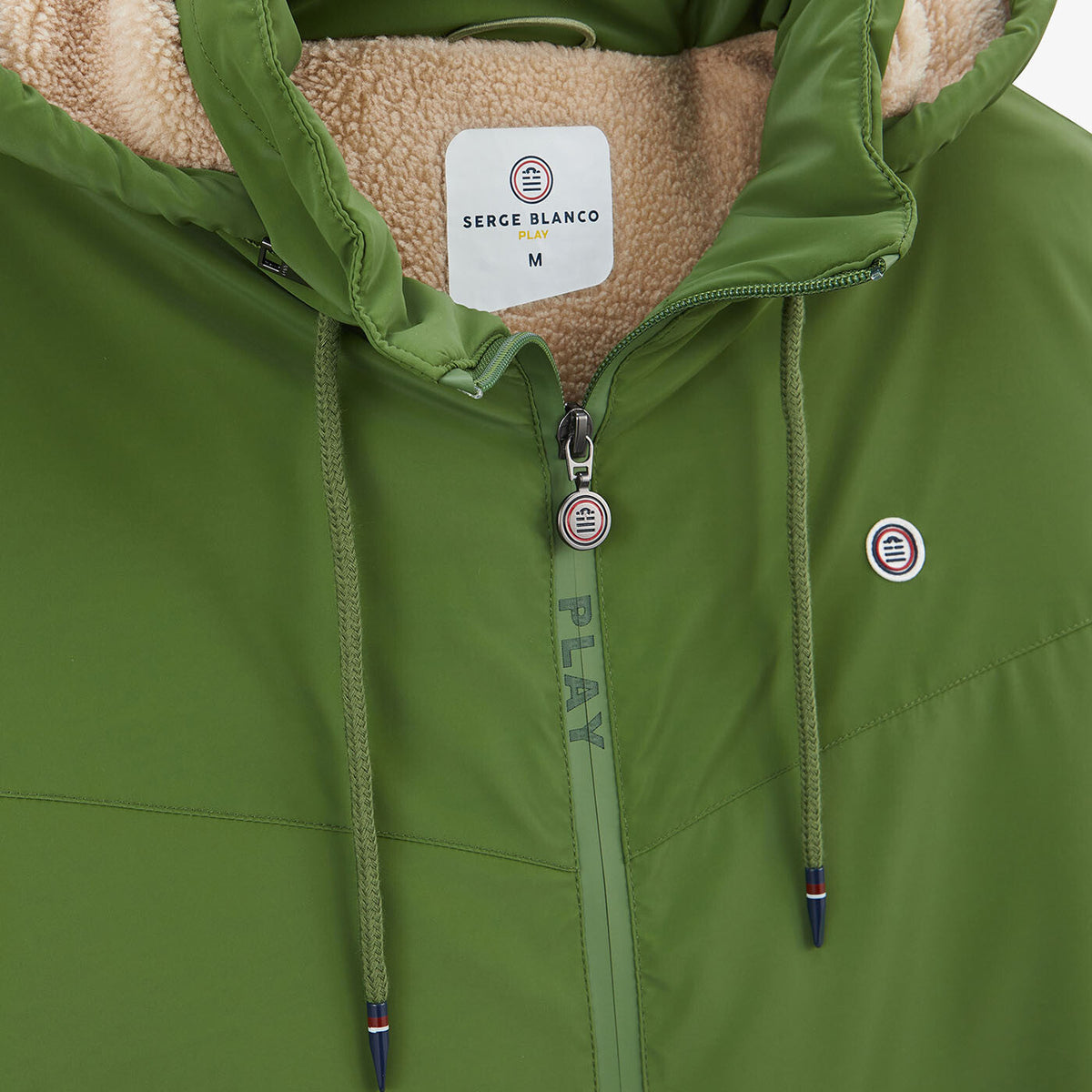 Parka longue Cap Finistère vert olive