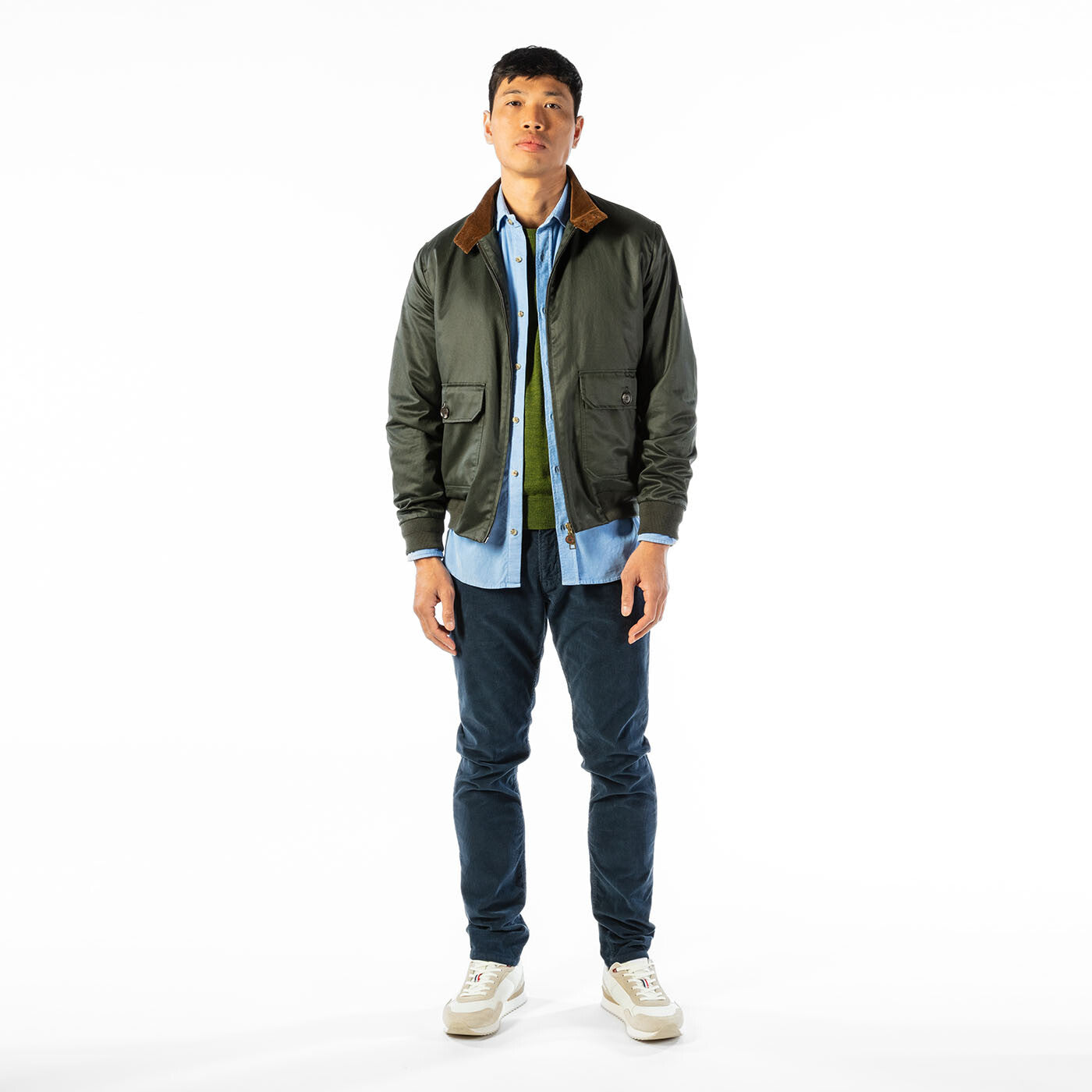 Blouson Antoine vert militaire