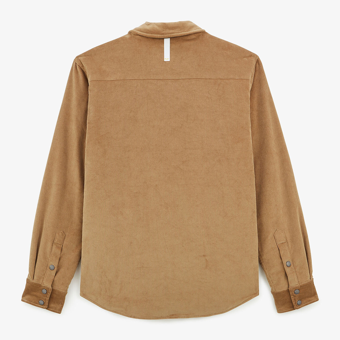 Blouson en velours matelassé beige