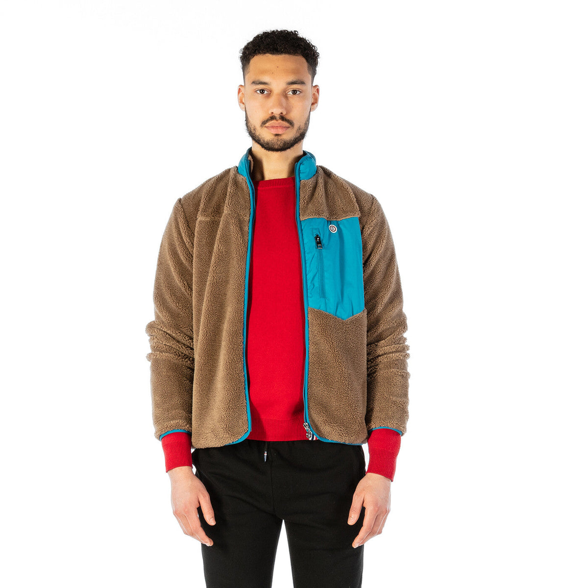 Veste polaire Toronto marron