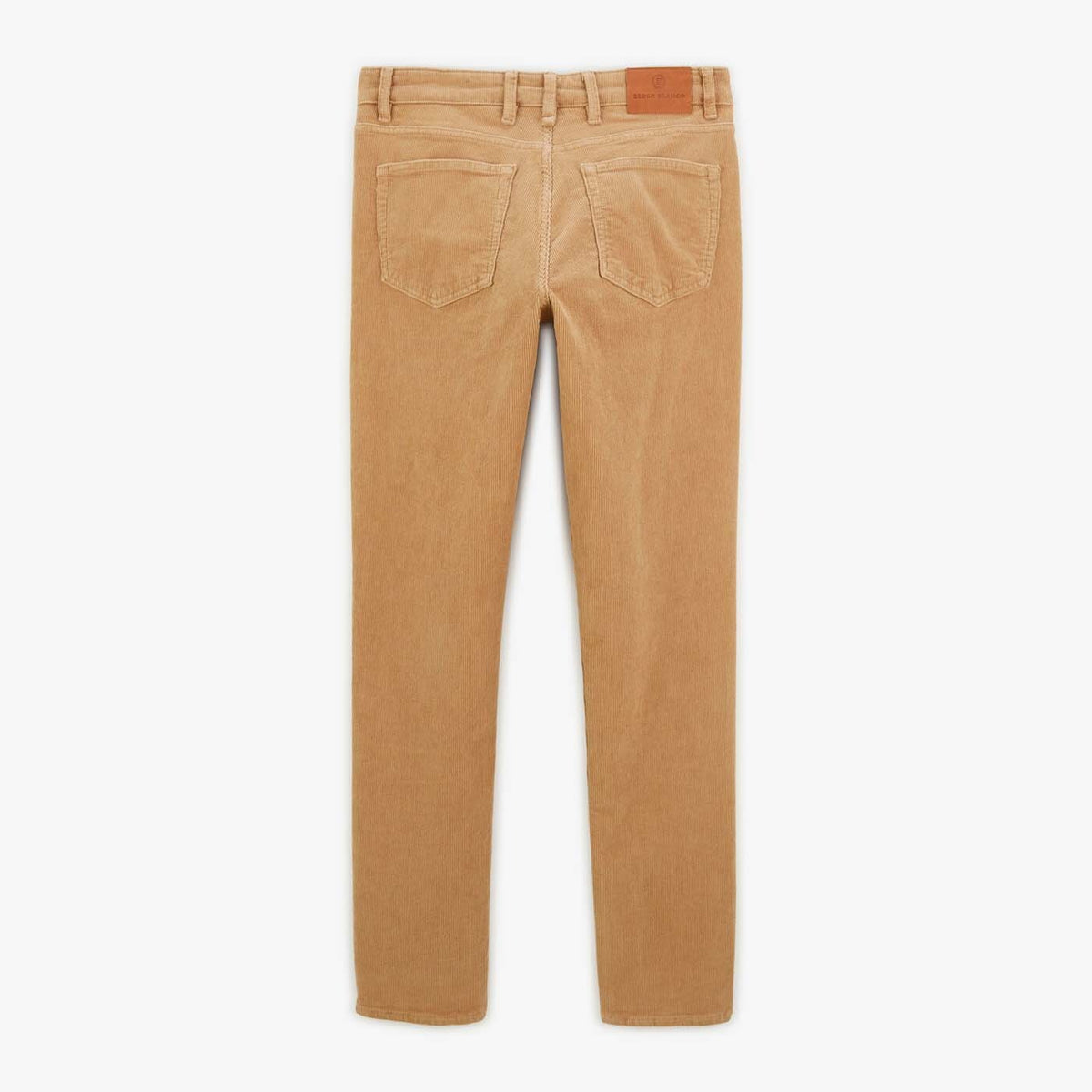 Pantalon 330 velours coupe tapered beige