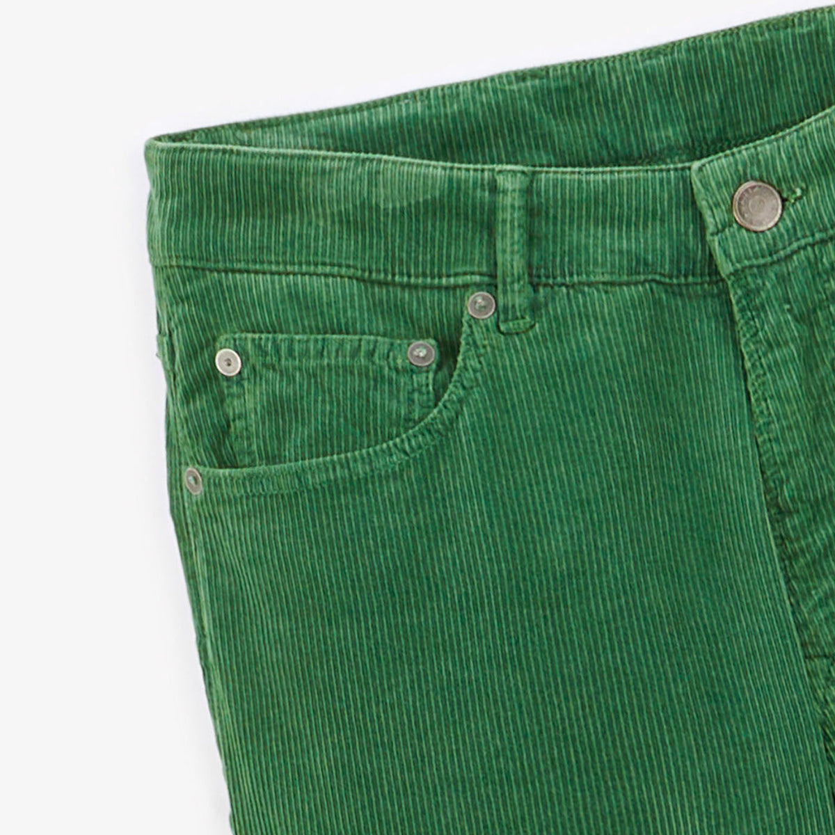 Pantalon 330 velours coupe tapered vert olive