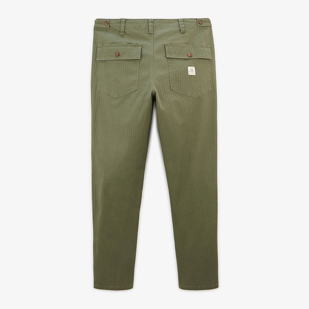 Pantalon 543 PLAY coupe droite vert militaire