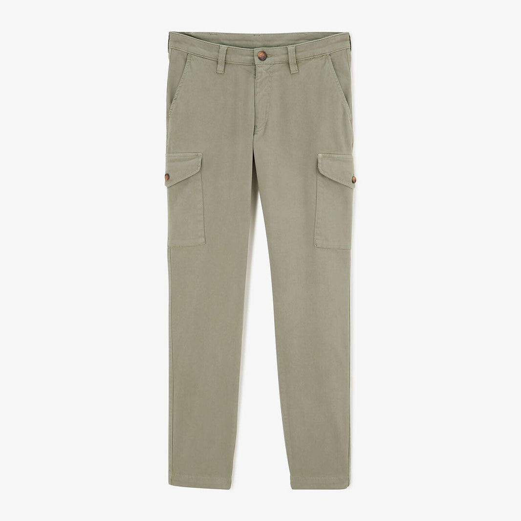 545 PLAY cargo pants, comfortable fit, military green