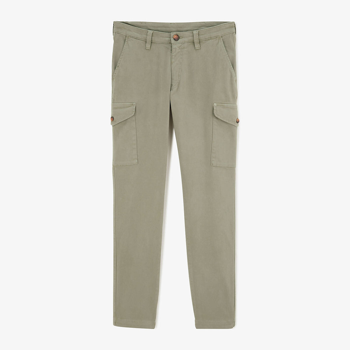 Pantalon 545 cargo PLAY coupe confort vert militaire