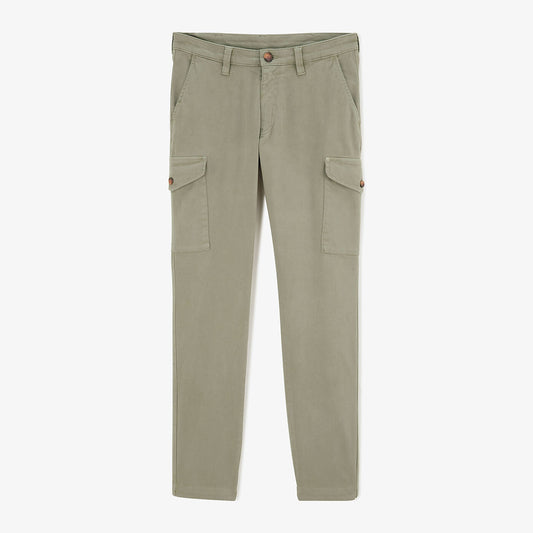 Pantalon 545 cargo PLAY coupe confort vert militaire