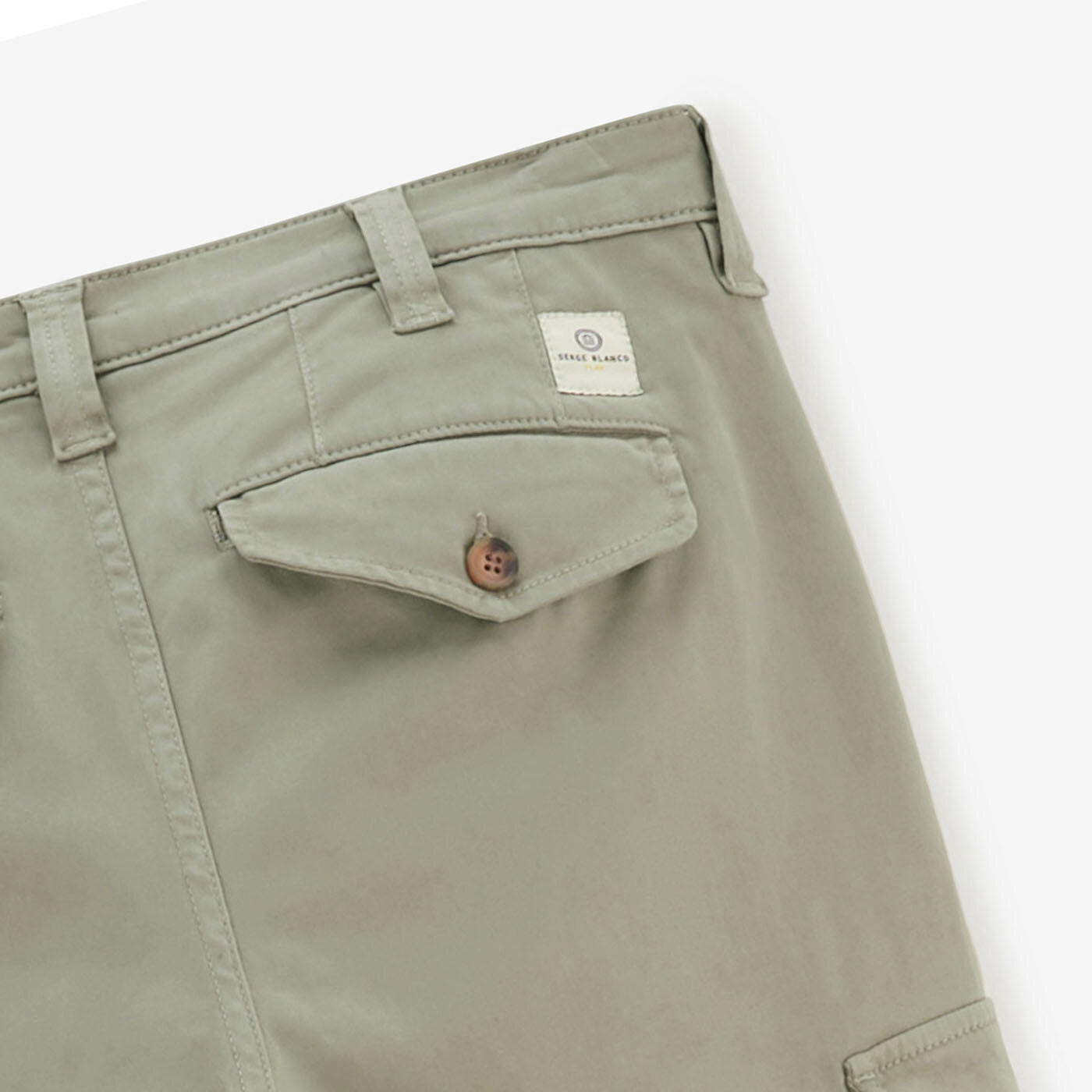 Pantalon 545 cargo PLAY coupe confort vert militaire