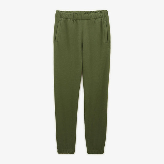 Pantalon de jogging PLAY loose en molleton vert militaire