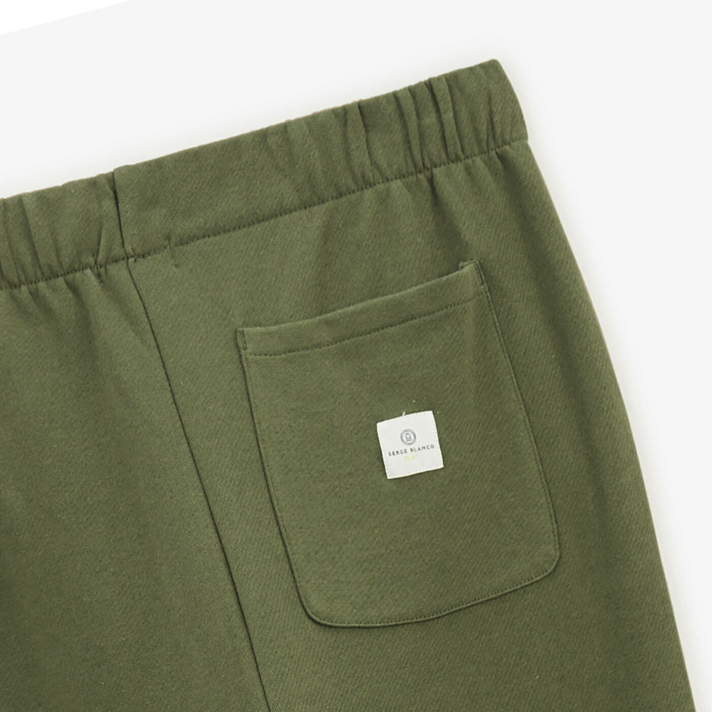 Pantalon de jogging PLAY loose en molleton vert militaire