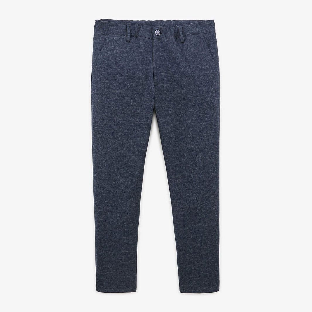 Chino 736 marineblauw gemêleerd