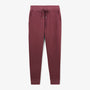 Pantalon de jogging en molleton brossé rouge bordeaux