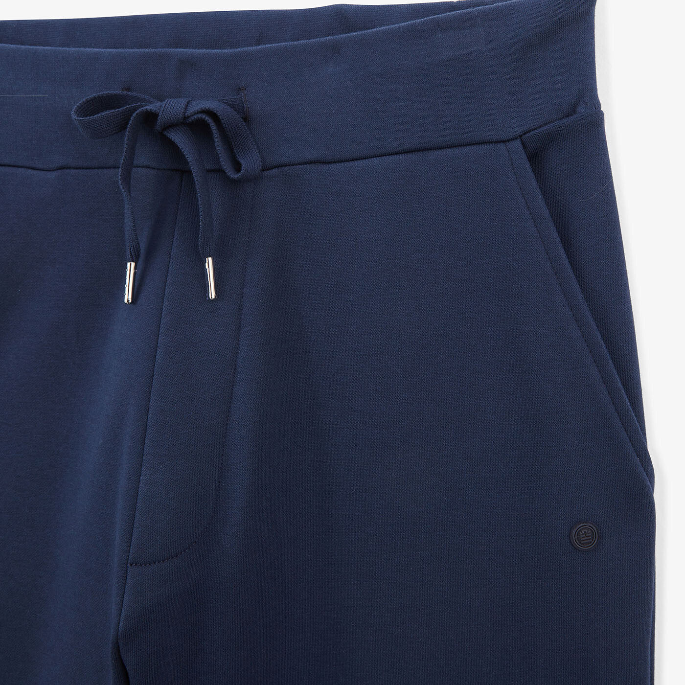 Pantalon de jogging en molleton brossé bleu foncé