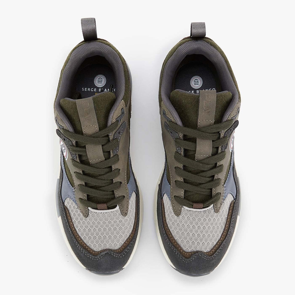 Sneaker Courchevel anthracite