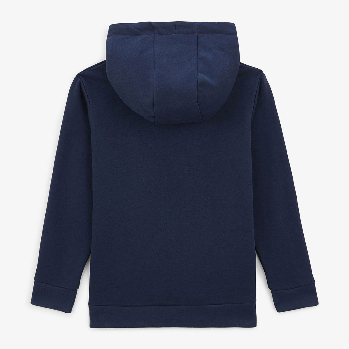 Sweat à capuche Junior en molleton brossé bleu foncé