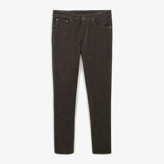 Pantalon 330 velours coupe tapered acier