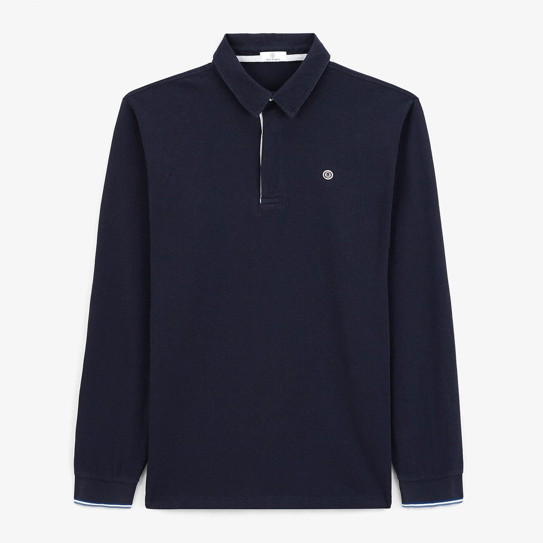 Geansaí rugbaí gorm dorcha Loris