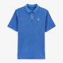 Polo piqué Louis blue work