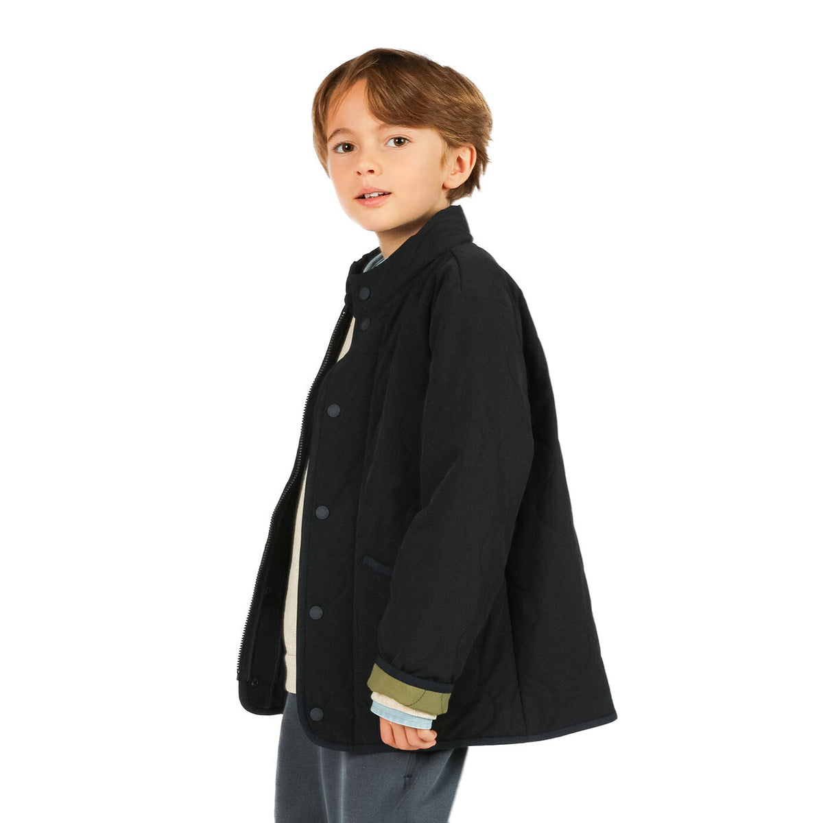 Veste Dereck junior bleu foncé