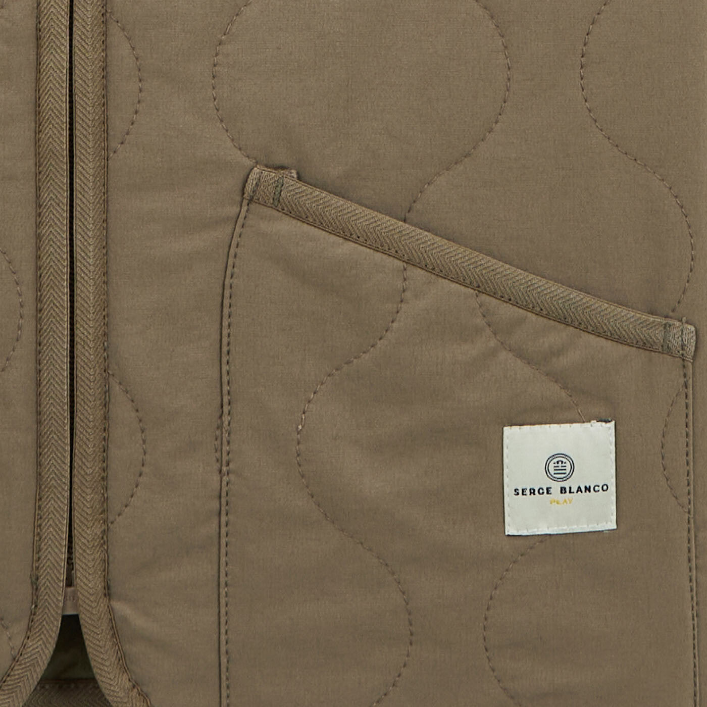 Veste matelassée Dustin junior beige