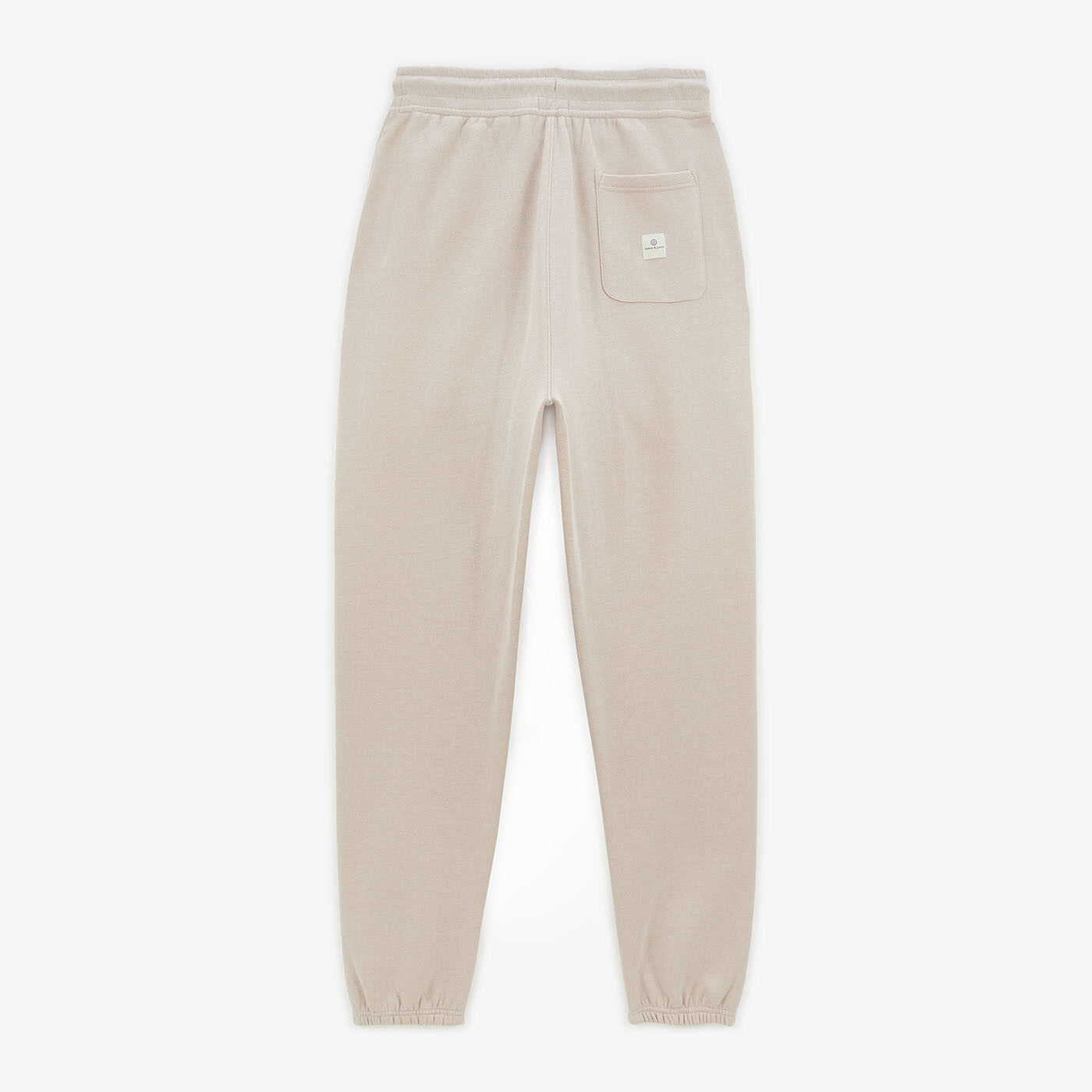 Jogging en molleton beige chiné