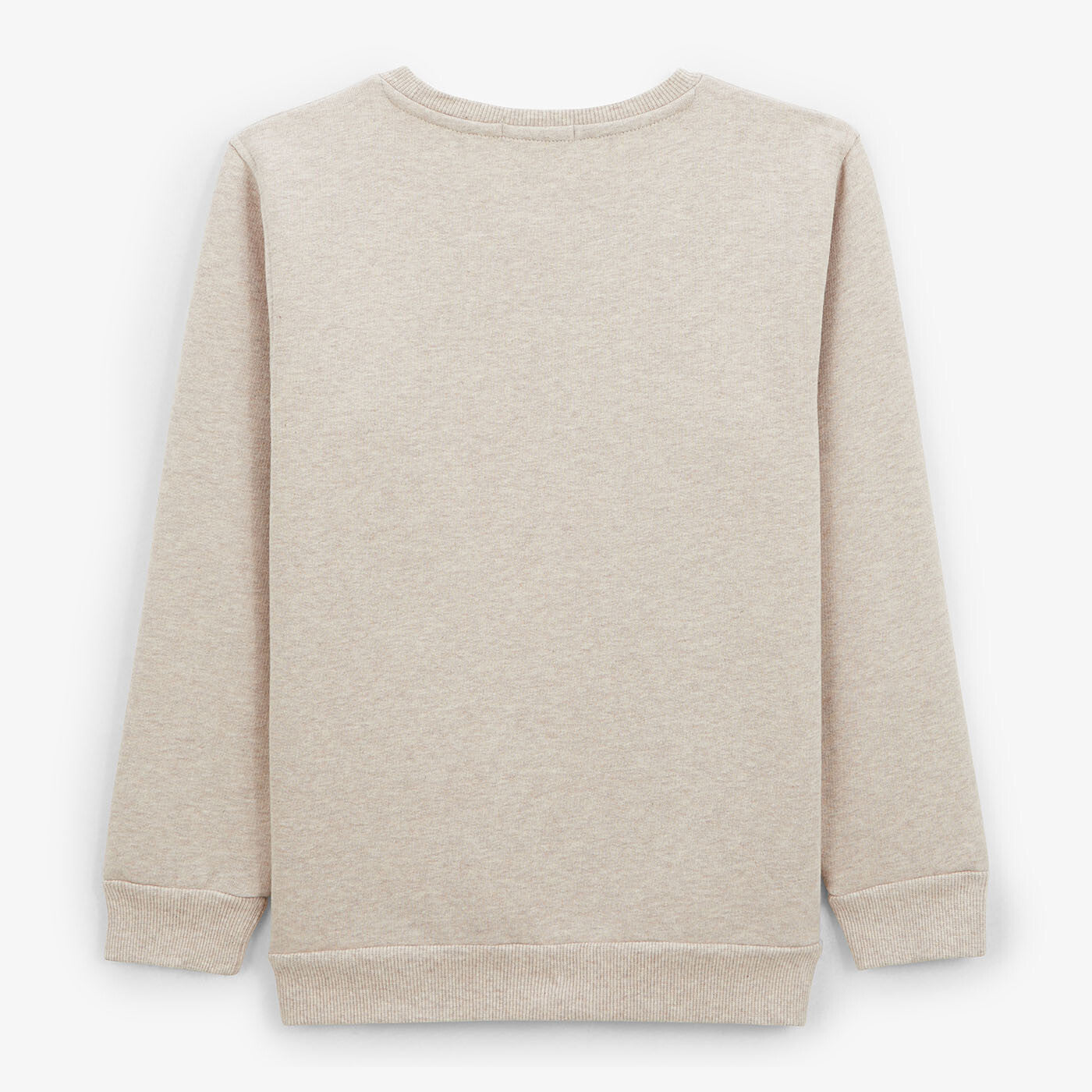 Sweat molleton Sam junior beige chiné