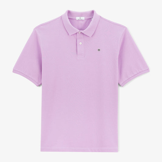 Polo piqué Lucas lilas