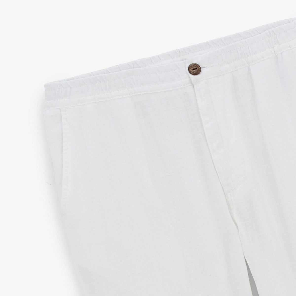 Pantalon 738 en lin blanc