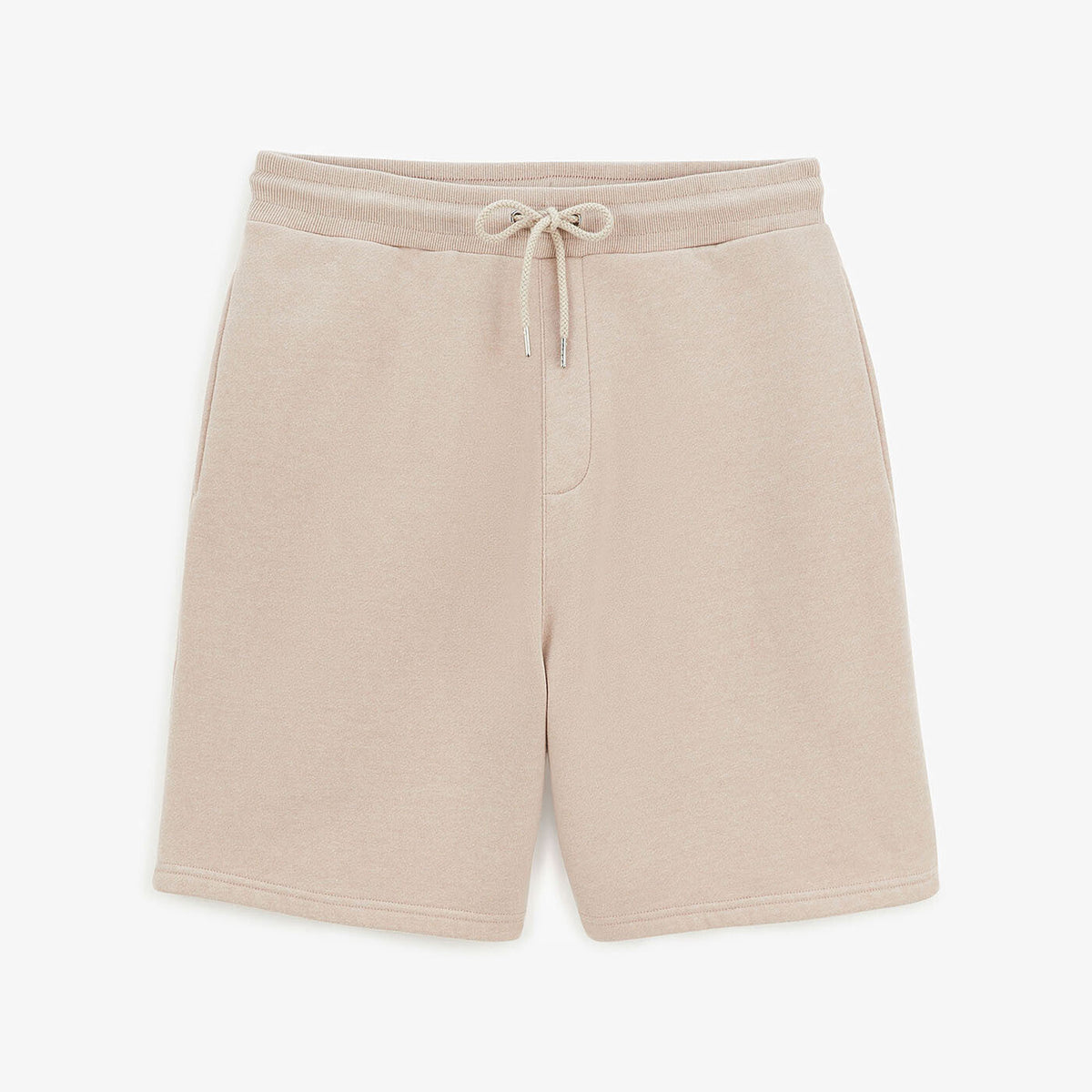 Short en molleton beige chiné Basile