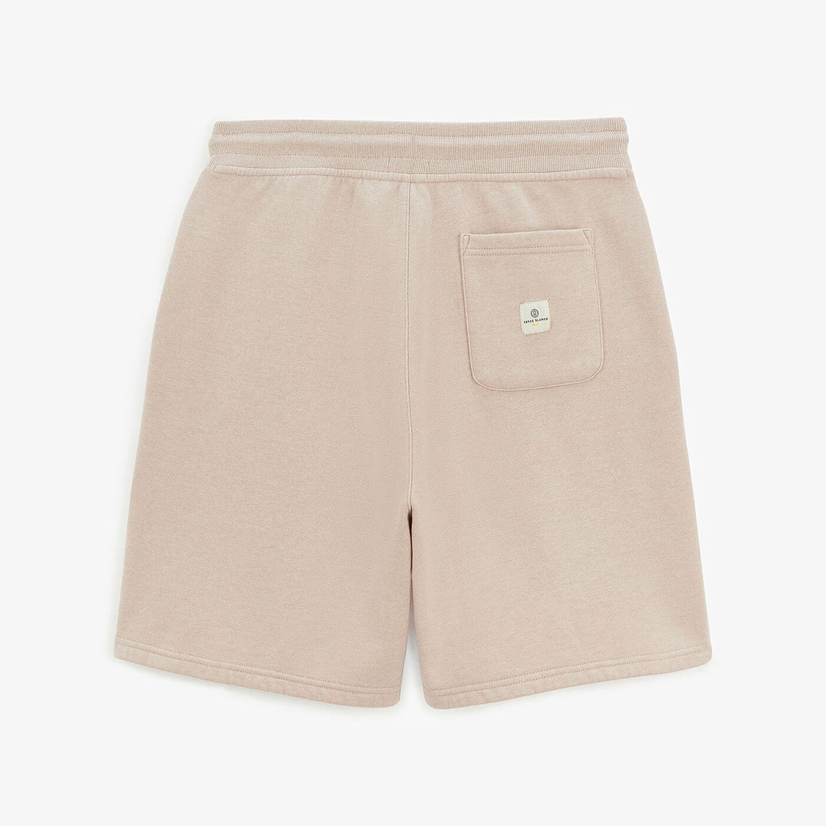 Short en molleton beige chiné Basile