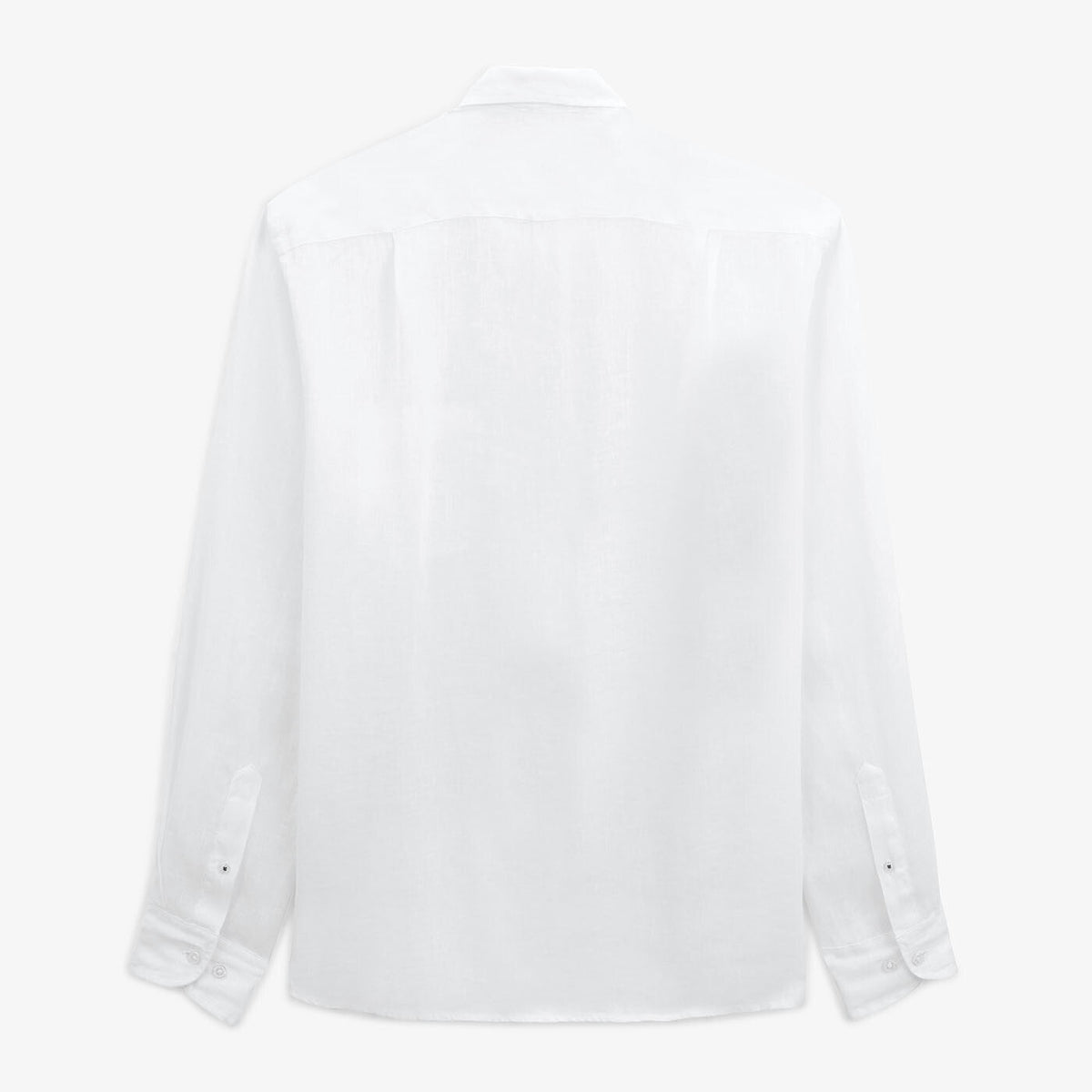 Chemise regular en lin blanche