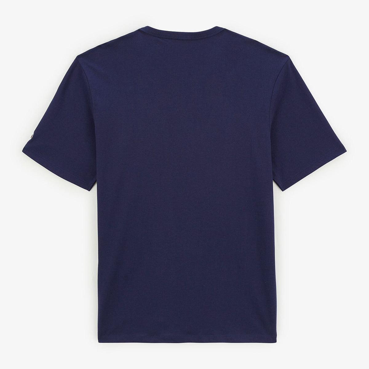 T-shirt Thiery bleu nuit broderie poitrine