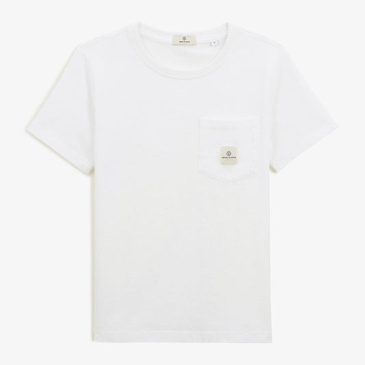 T-shirt Tim junior blanc avec poche