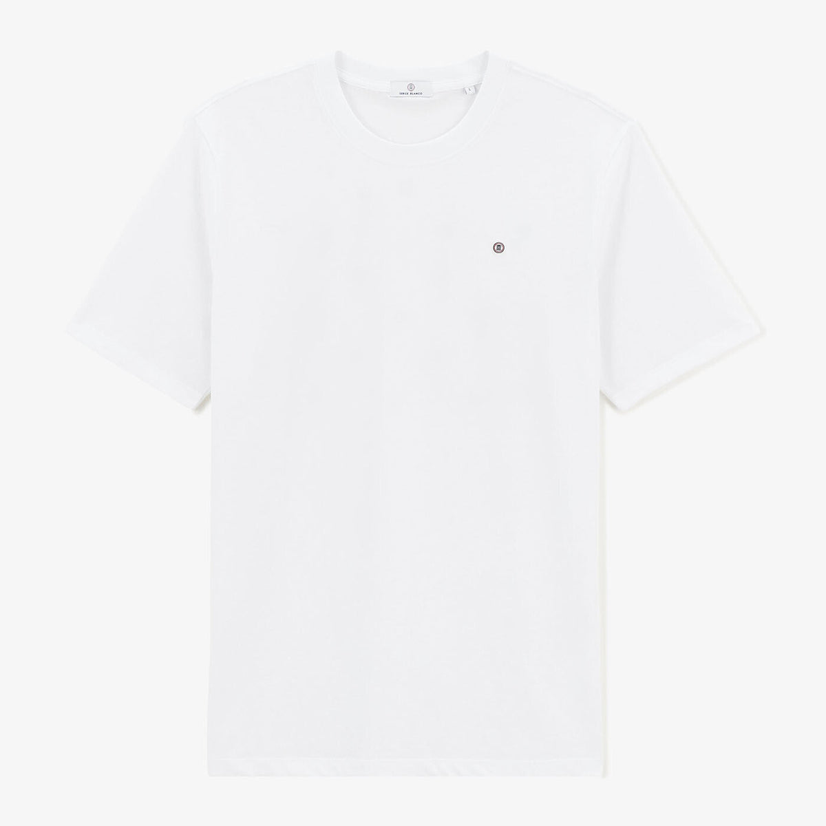 T-shirt Theodort blanc imprimé dos