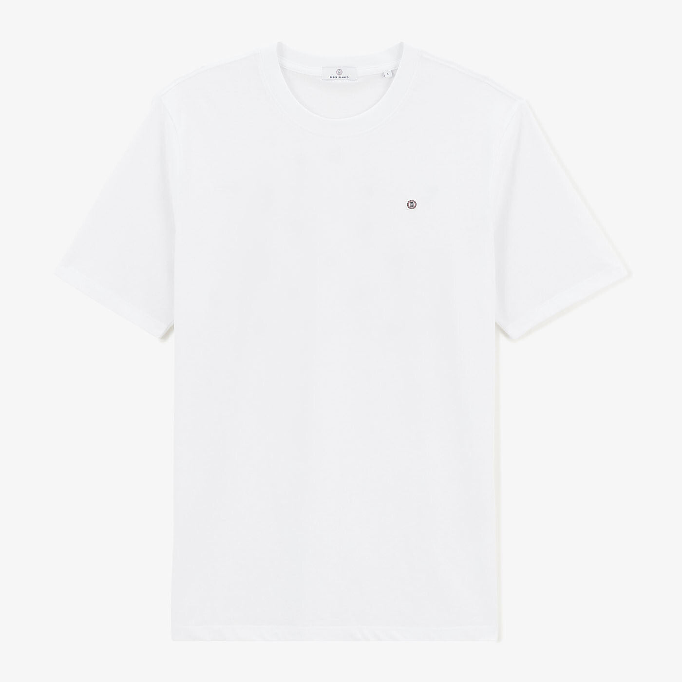 T-shirt Theodort blanc imprimé dos